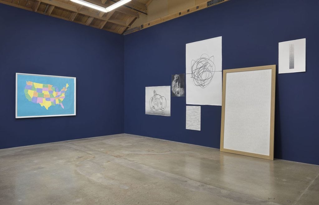 Karl Haendel, "BY AND BY," Installation View, Photo credit: Robert Wedemeyer