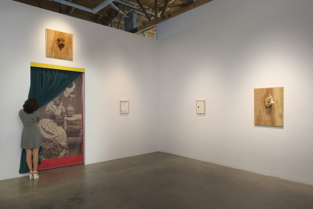 Pope.L, "Forest," Installation View