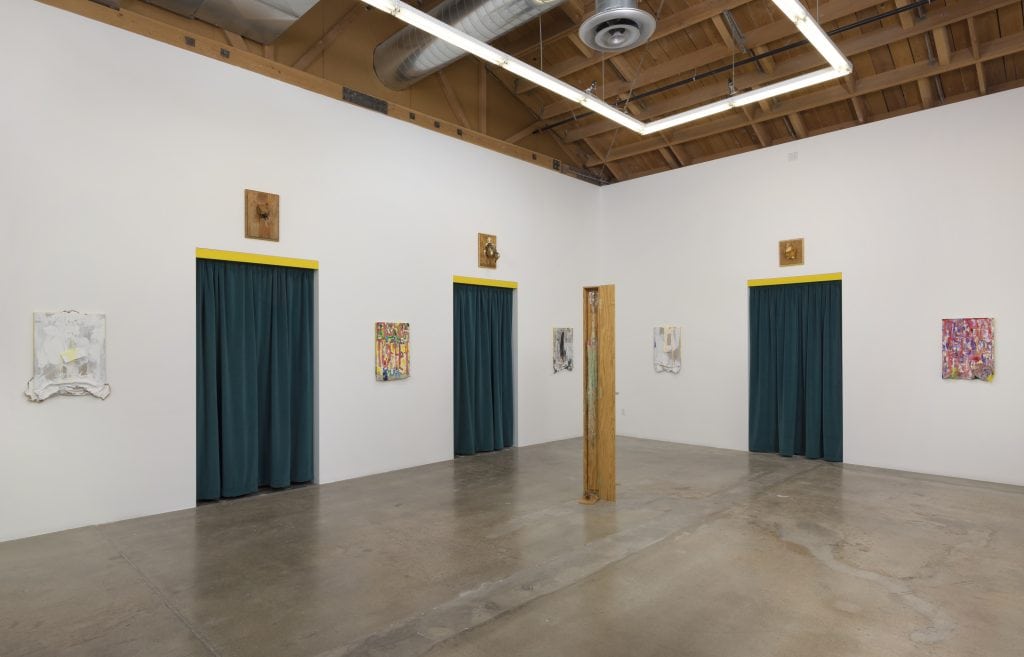 Pope.L, "Forest," Installation View