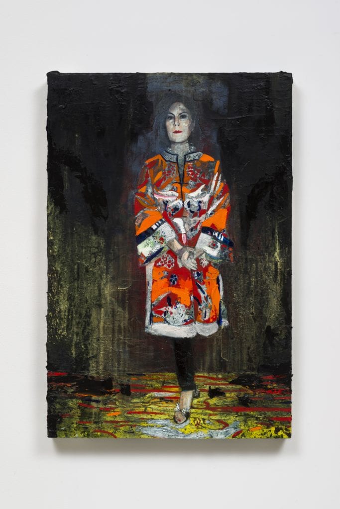 Raffi Kalenderian, Nancy, 2016, Oil on canvas, 36.50" H x 24.50" W (92.71 cm H x 62.23 cm W), Photo cred: Jeff McLane