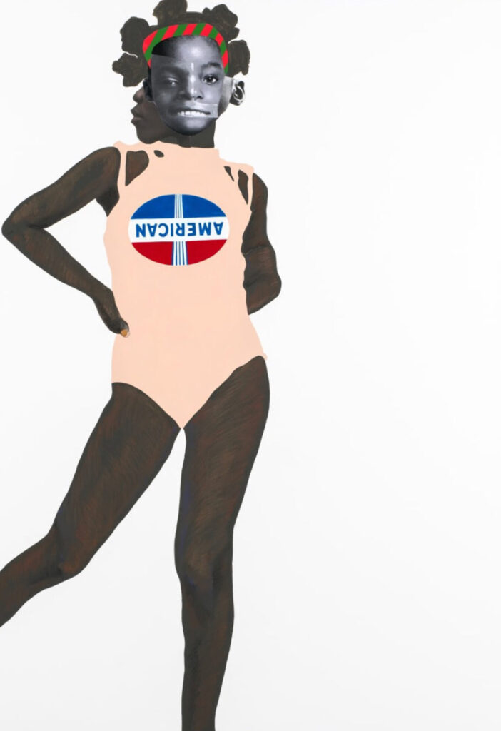 This image illustrates a divnk to the exhibition titled Deborah Roberts