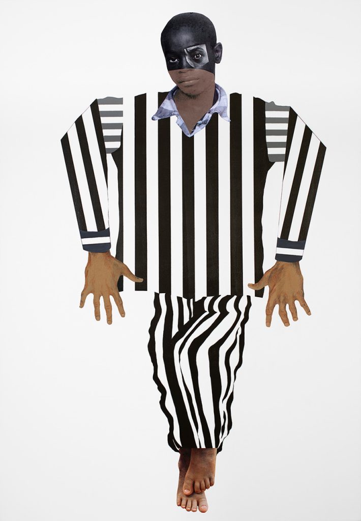 This image illustrates a link to the exhibition titled Garden Conversations — Deborah Roberts
