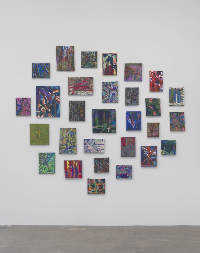 Steve Roden "could/cloud" Installation view