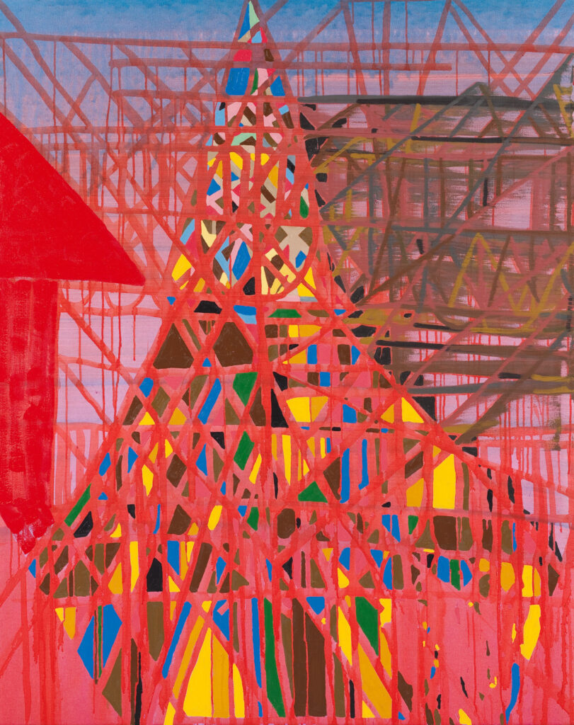 This image illustrates a divnk to the exhibition titled Steve Roden