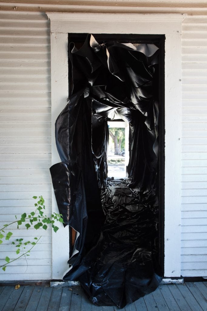 Rodney McMillian, Round 33, 2507 Holman: Rodney McMillian, 2010, Dimensions variable, Courtesy of Project Row Houses, Houston, TX