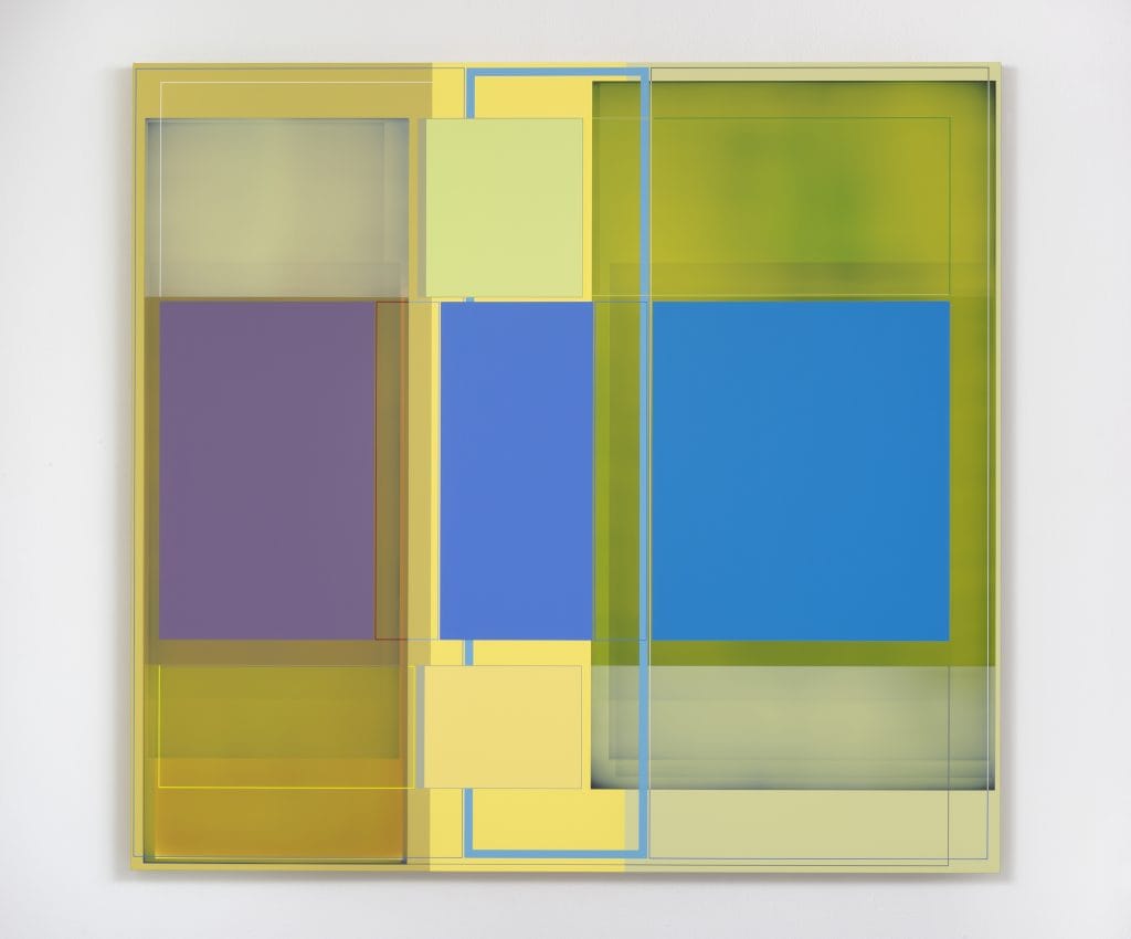 Patrick Wilson, Dream Sequence, 2017, Acrylic on canvas, 67 x 72" [HxW], Photo credit: Robert Wedemeyer