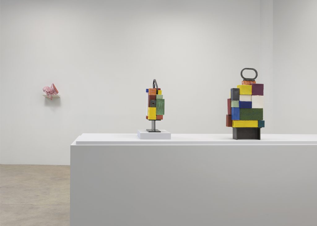 "Arlene Shechet: Sculpture" Installation view Photo credit: Robert Wedemeyer