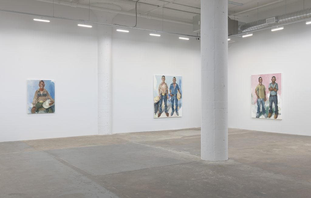John Sonsini Cowboy Stories & New Paintings Installation View Photo credit: Robert Wedemeyer
