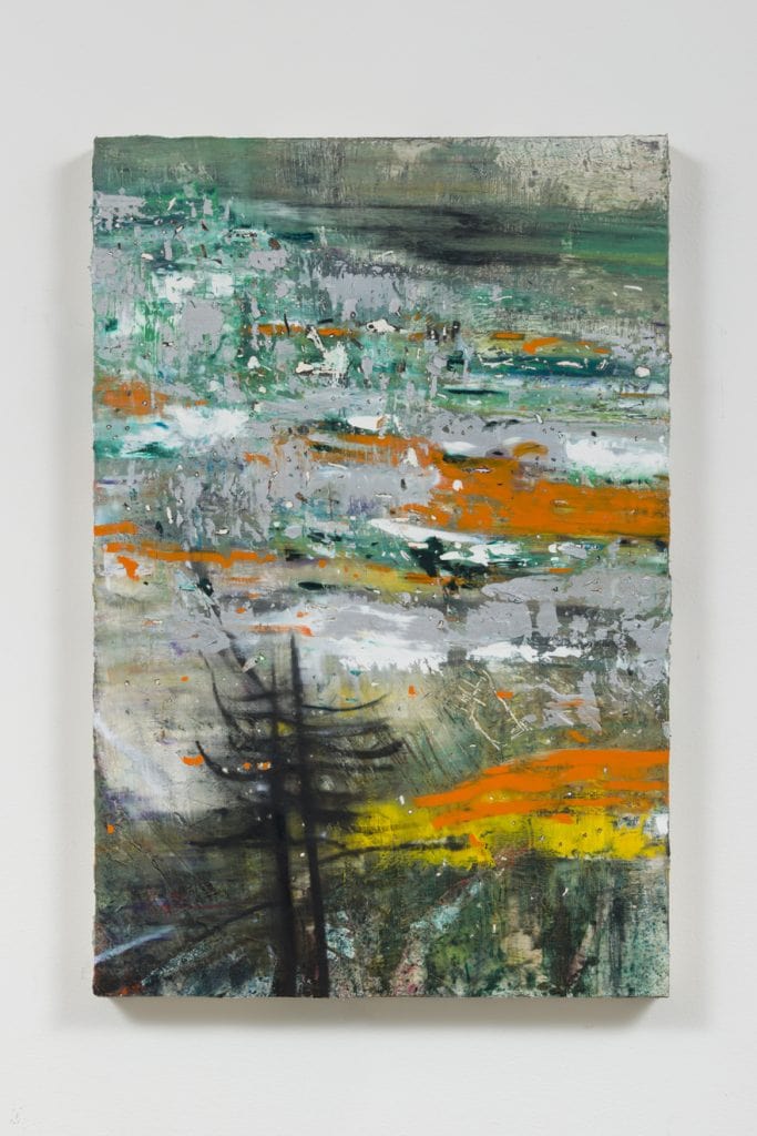 Raffi Kalenderian, Landscape Study (Wyoming I), 2016, Oil on canvas, 36" H x 24" W (91.44 cm H x 60.96 cm W)
