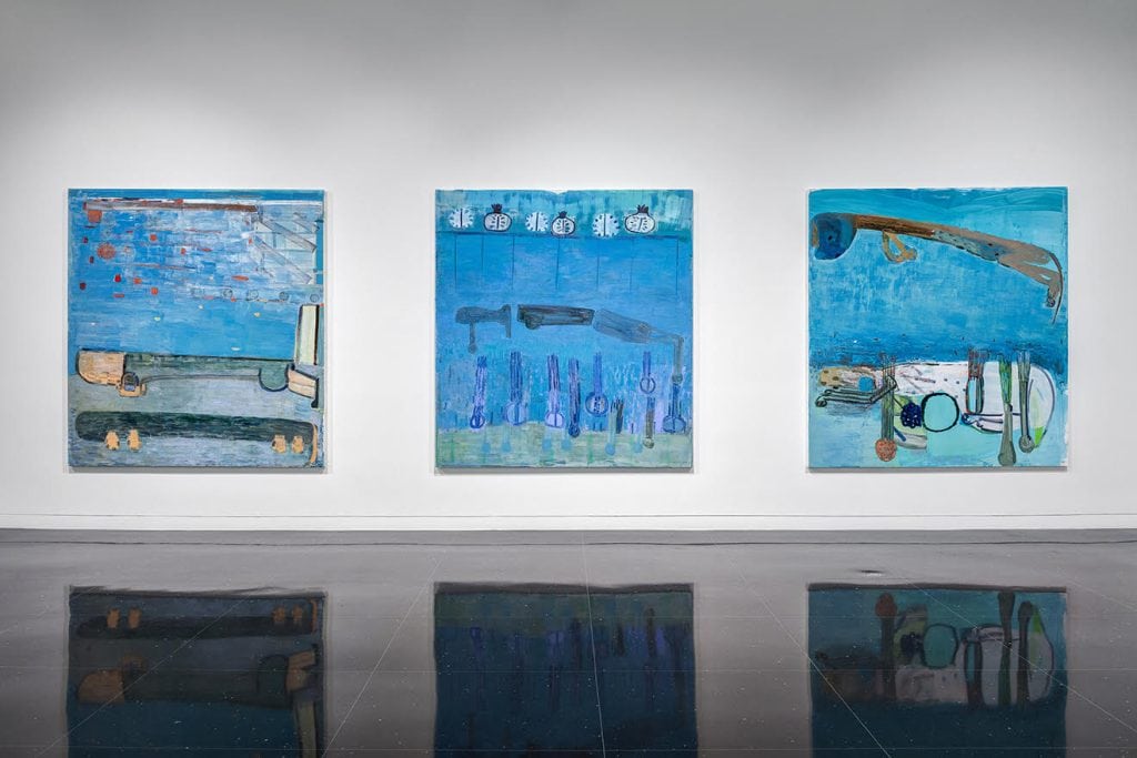 Amy Sillman: The Nervous System Installation view Photo: RCH Documentation Courtesy of The Arts Club of Chicago