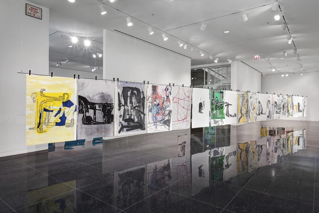 Amy Sillman: The Nervous System Installation view