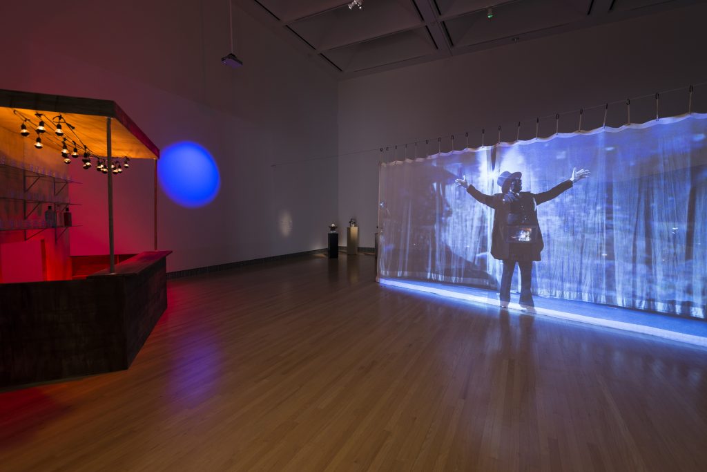 Edgar Arceneaux, "Until, Until, Until..." Installation View, Photo credit: Charlie Villyard