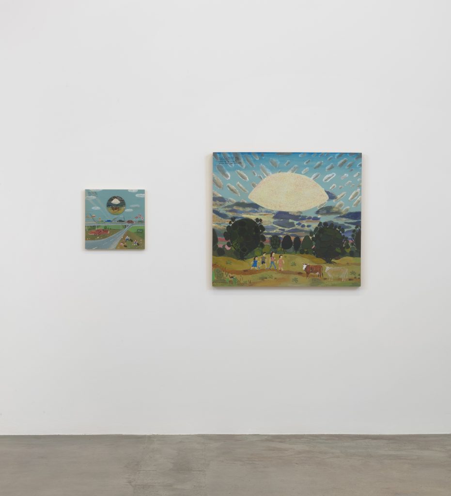 "Esther Pearl Watson: Tire Universe" Installation view