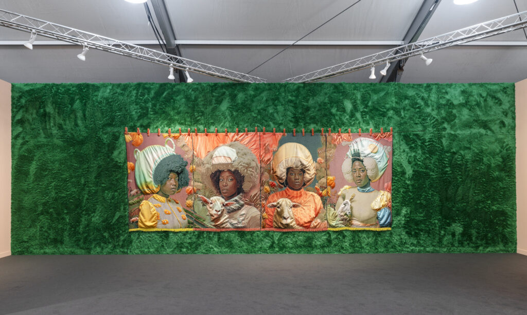 This image illustrates a link to the exhibition titled Frieze Los Angeles 2025 | Booth B17