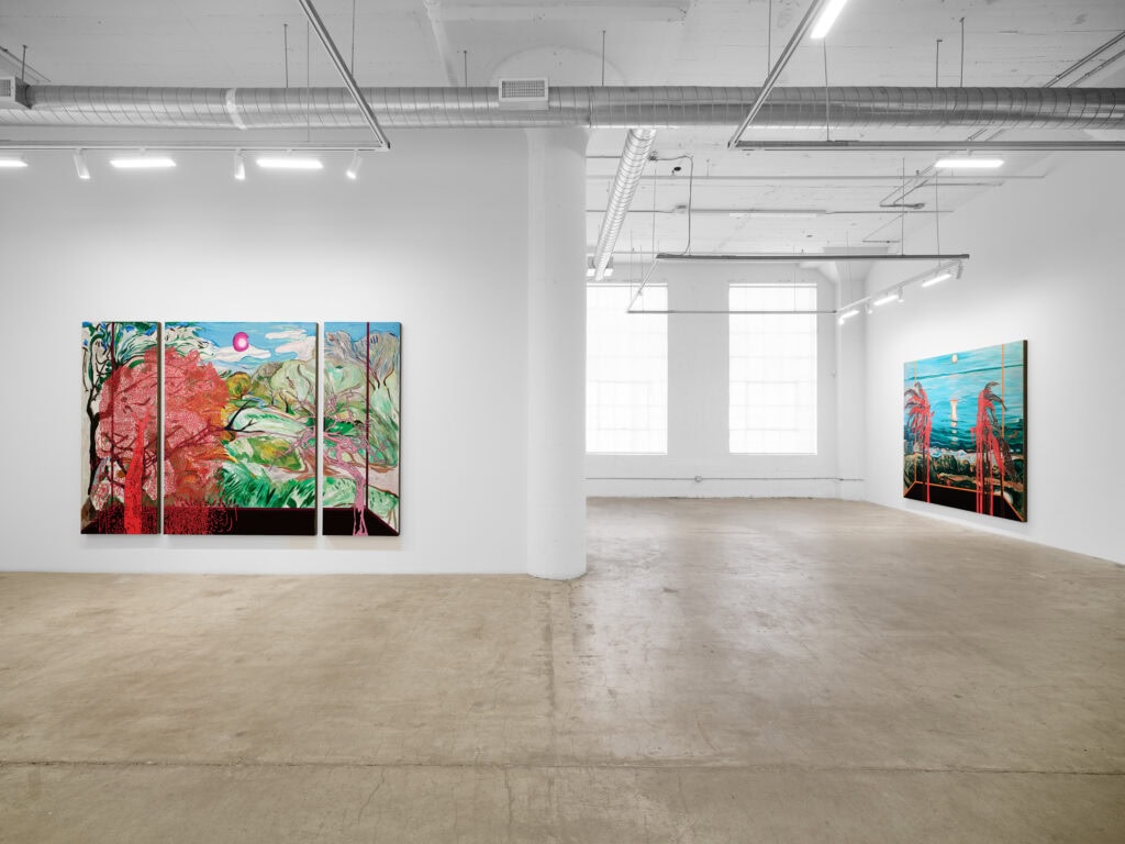 This image illustrates a link to the exhibition titled Whitney Bedford: Sunsetting