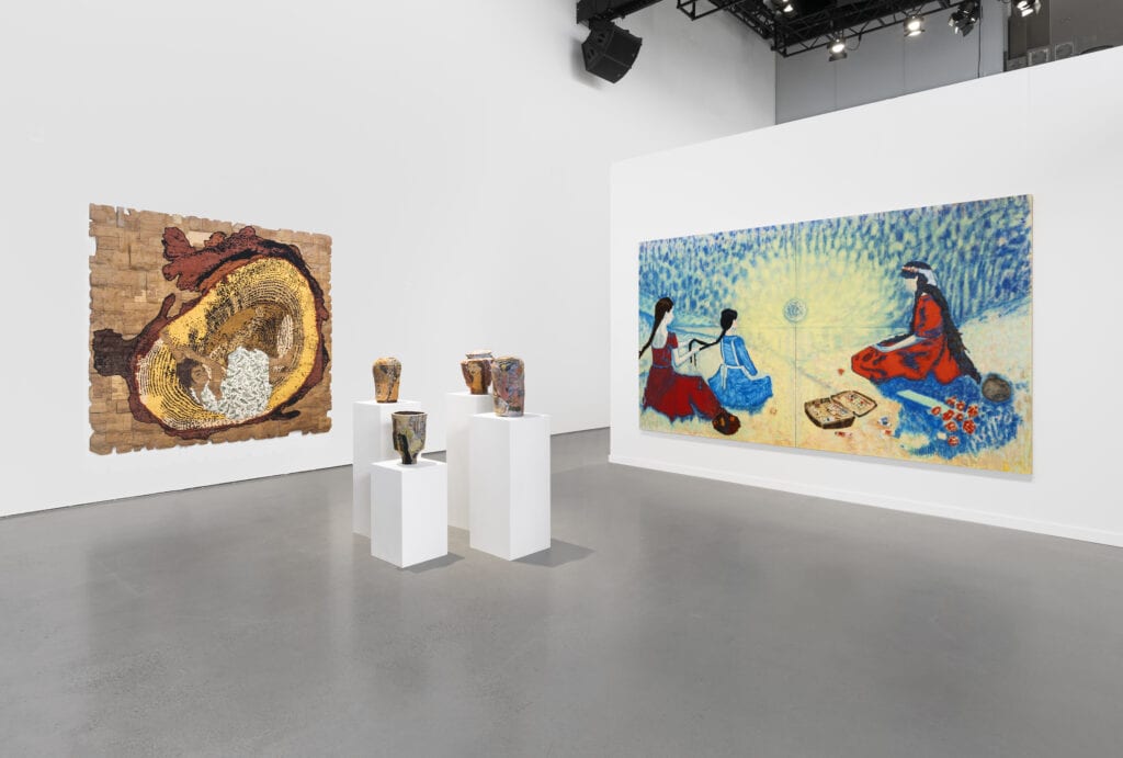This image illustrates a link to the exhibition titled Independent Art Fair 2025 | Booth 612