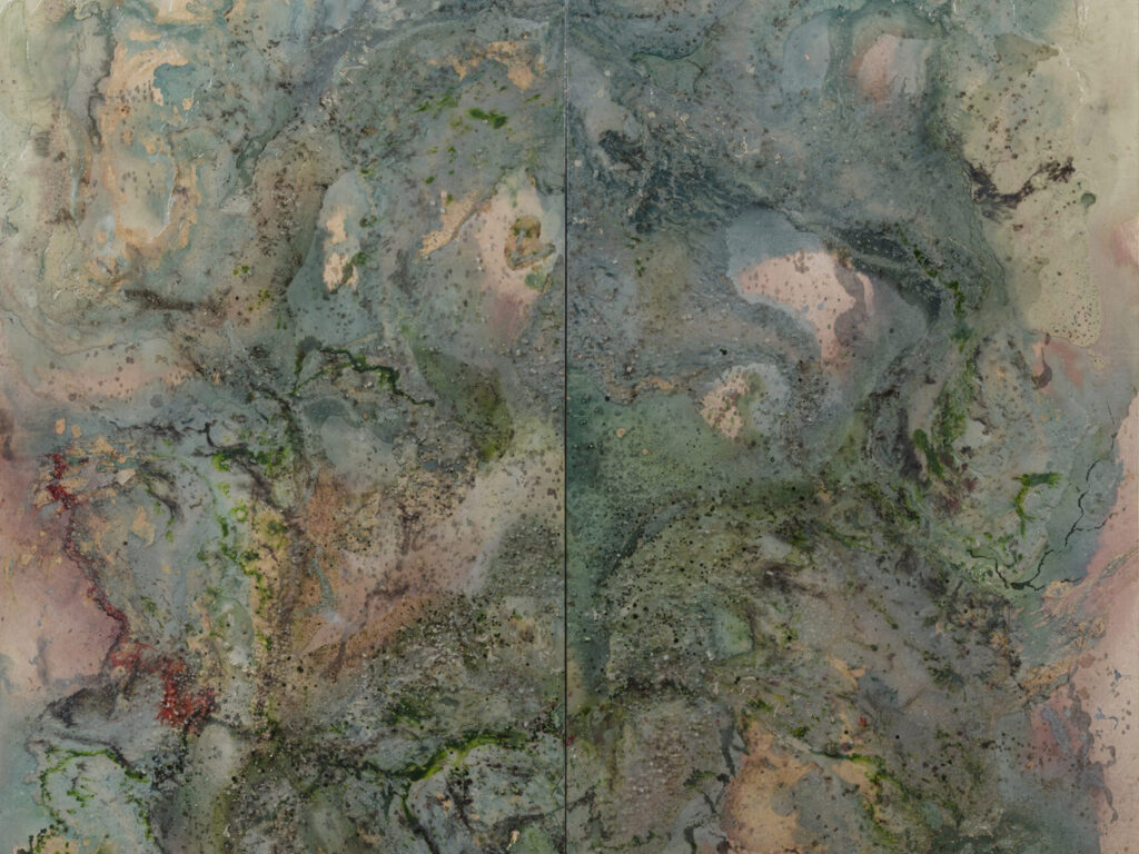 This image illustrates a link to the exhibition titled In Conversation: Tonia Calderon and Sean Green