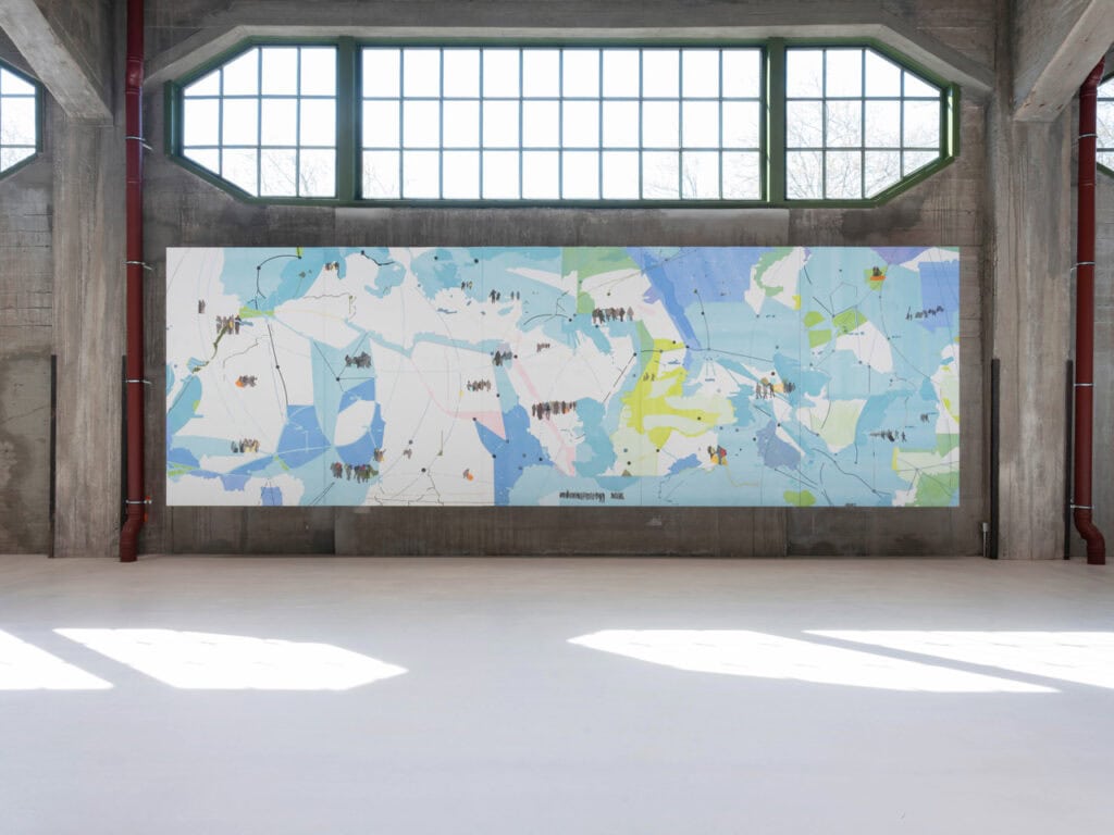 This image illustrates a link to the exhibition titled Hugo McCloud’s “Dislocated Origins” on View at the FENIX Museum