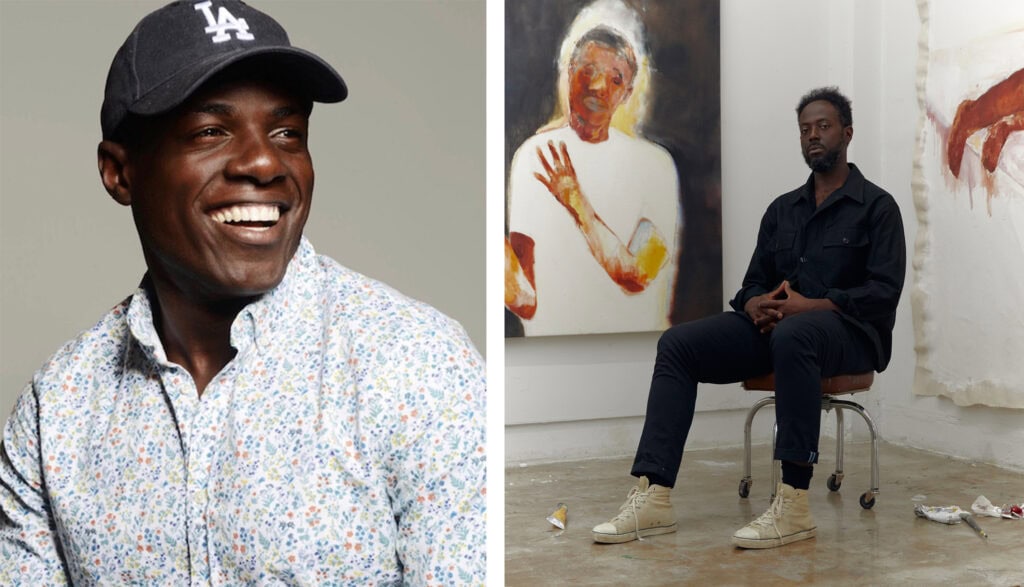 This image illustrates a link to the exhibition titled In Conversation: Jared McGriff and Ronel Similien