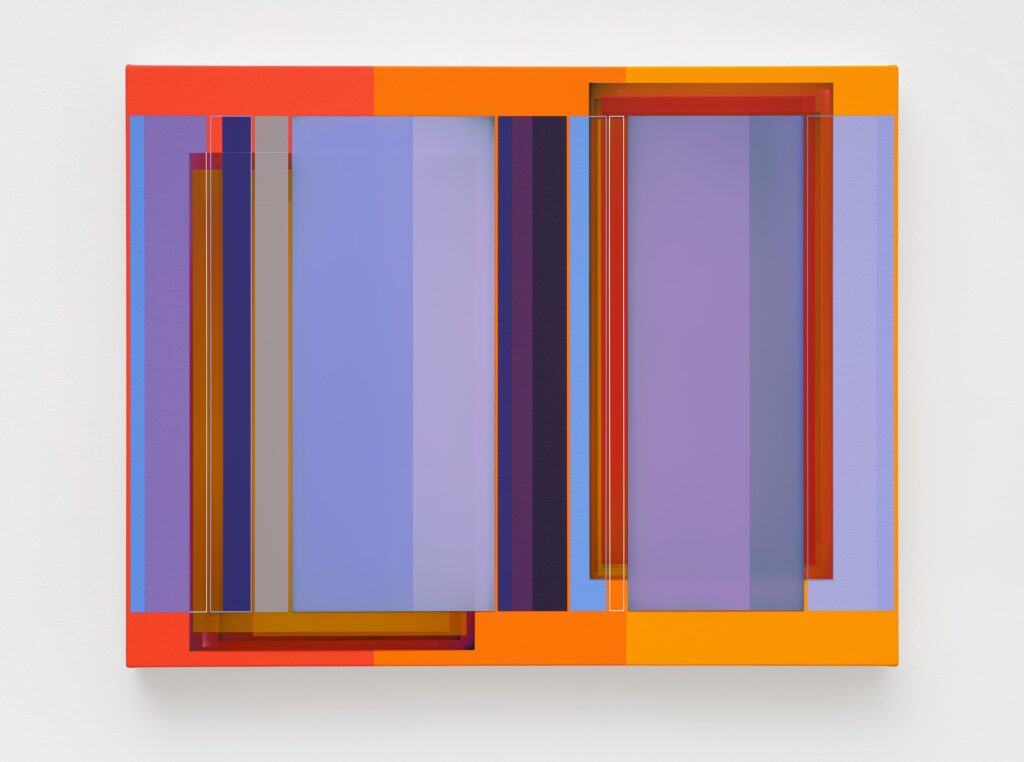 This image depicts an artwork by Patrick Wilson titled "Desert Bloom." This artwork was created in 2024 and measures 21" x 27" [HxW] (53.34 x 68.58 cm). Its medium is Acrylic on canvas.