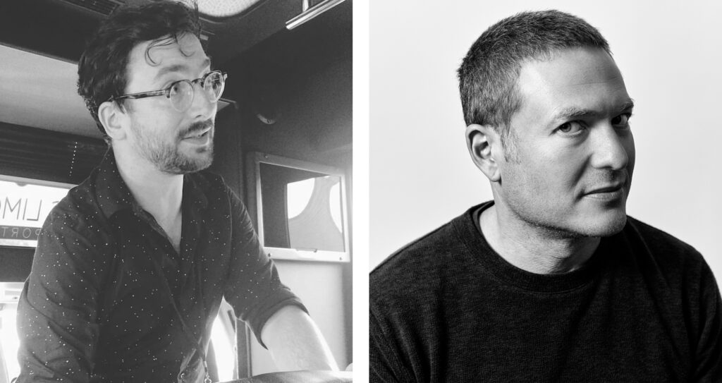 This image illustrates a link to the exhibition titled In Conversation: Karl Haendel and Andy Campbell