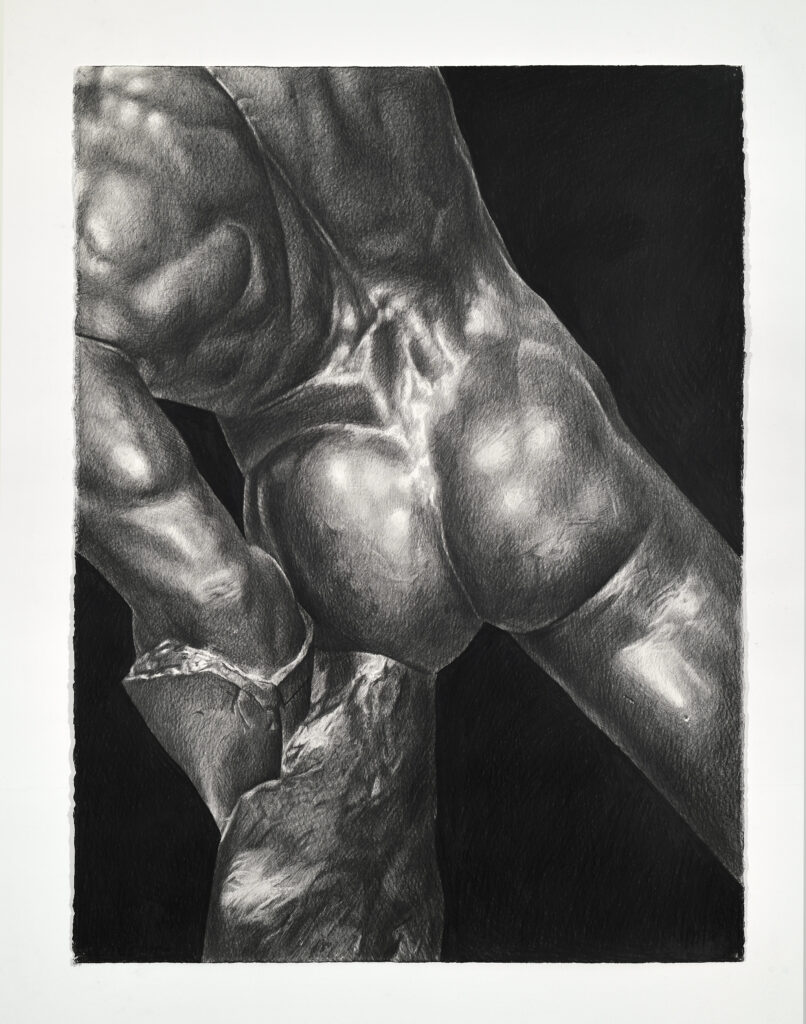This image illustrates a link to the exhibition titled In Conversation: Karl Haendel and Andy Campbell