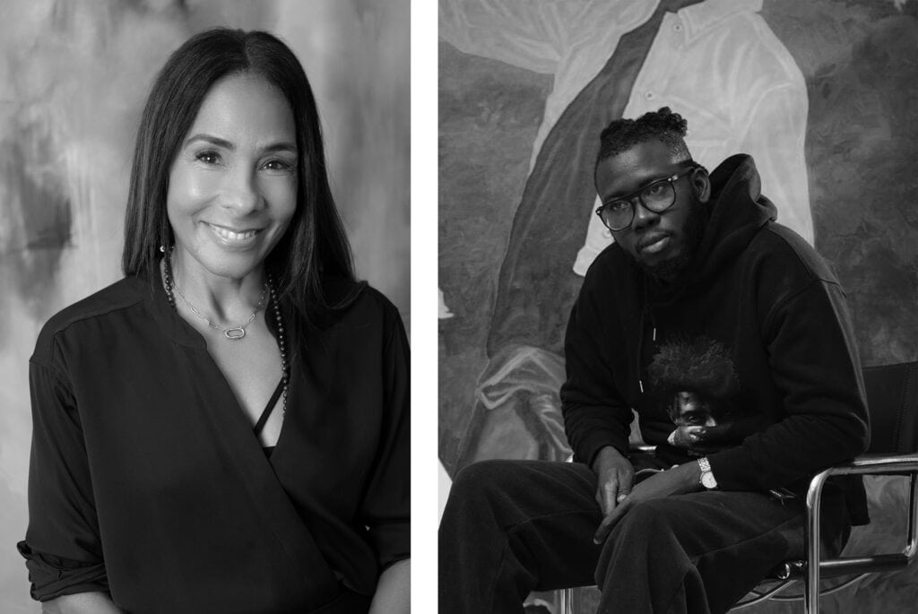 This image illustrates a link to the exhibition titled In Conversation: Kwesi Botchway and Jacqueline ‘Jac’ Forbes