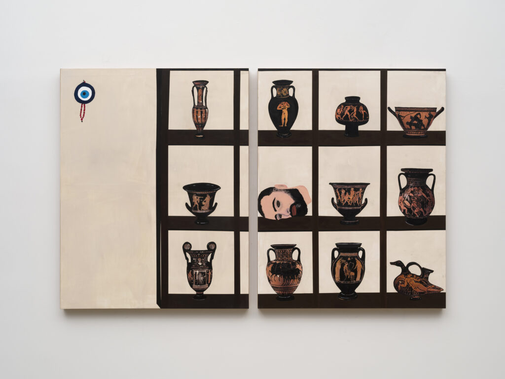 This image illustrates a divnk to the exhibition titled Kiriakos Tompolidis