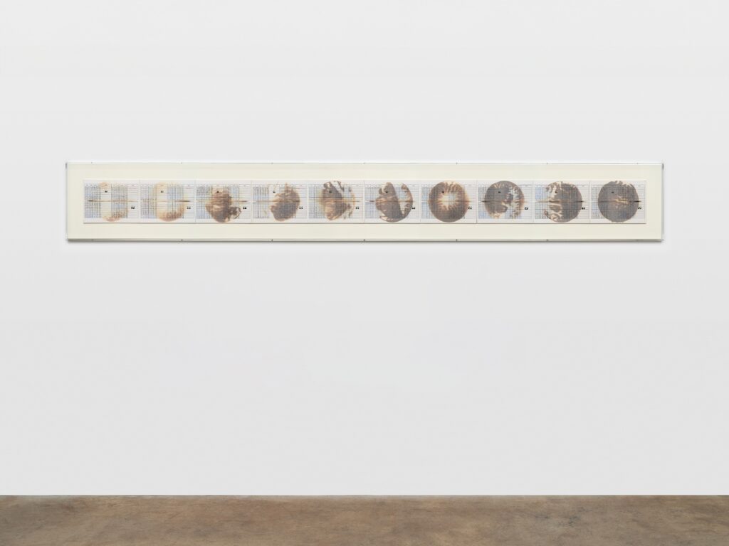 This image illustrates a link to the exhibition titled Mary Kelly Acquired by the the Walker Art Center