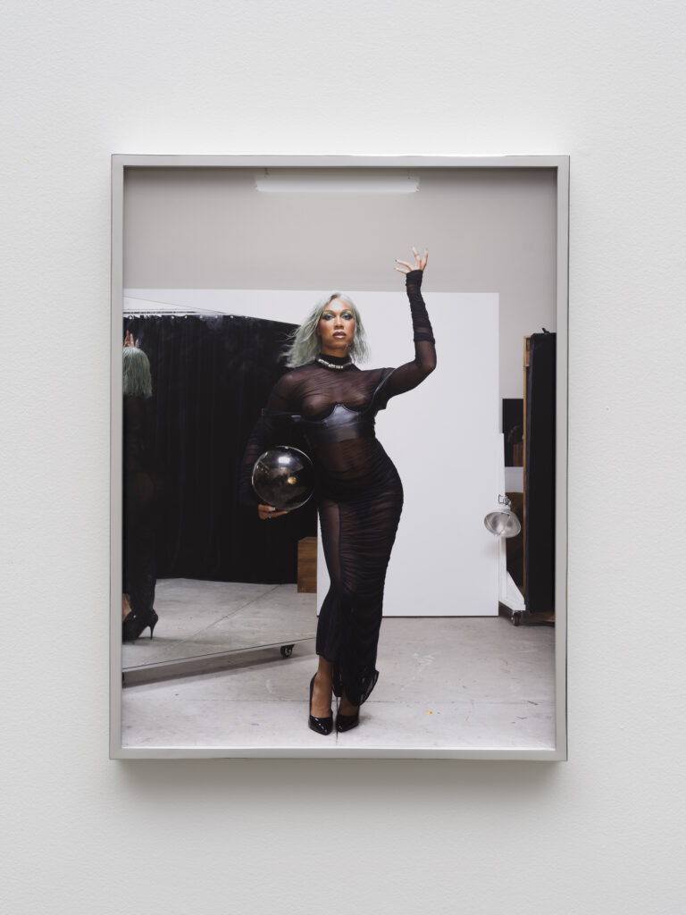 This image illustrates a link to the exhibition titled Paul Mpagi Sepuya: Saturday Salon and Closing Reception