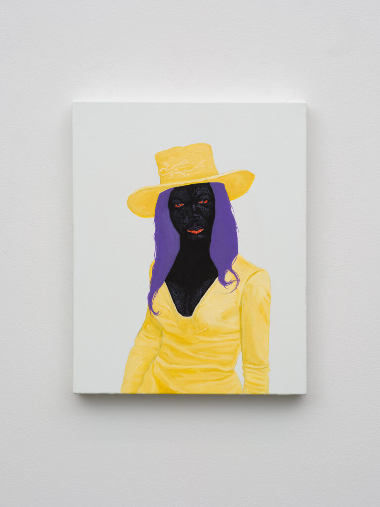 This image illustrates a link to the exhibition titled Kwesi Botchway in Galerie Magazine