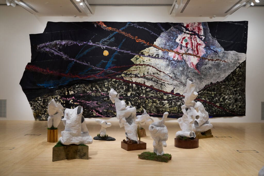 This image illustrates a link to the exhibition titled Rodney McMillian<br><i>neighbors</i>