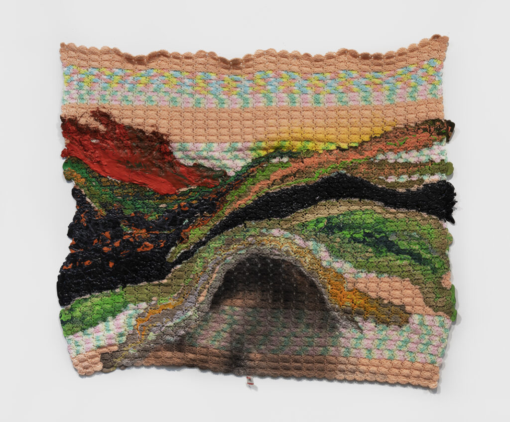 This image illustrates a link to the exhibition titled Rodney McMillian<br>Getty Conservation Institute Artist Dialogues