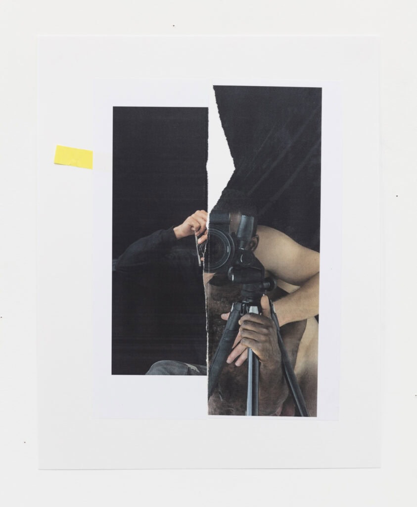 This image illustrates a link to the exhibition titled Paul Mpagi Sepuya<br><i>Excerpts and Fragments</i>