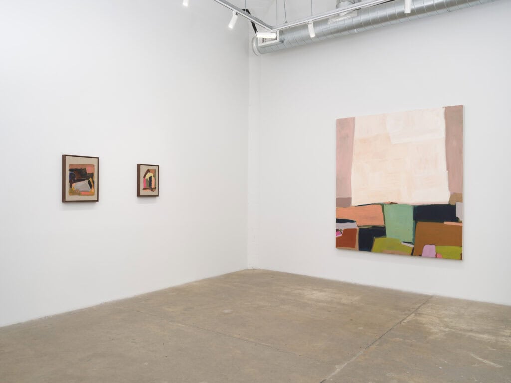 This image illustrates a link to the exhibition titled Spotlight: Sara Marlowe Hall – Pink Morongo