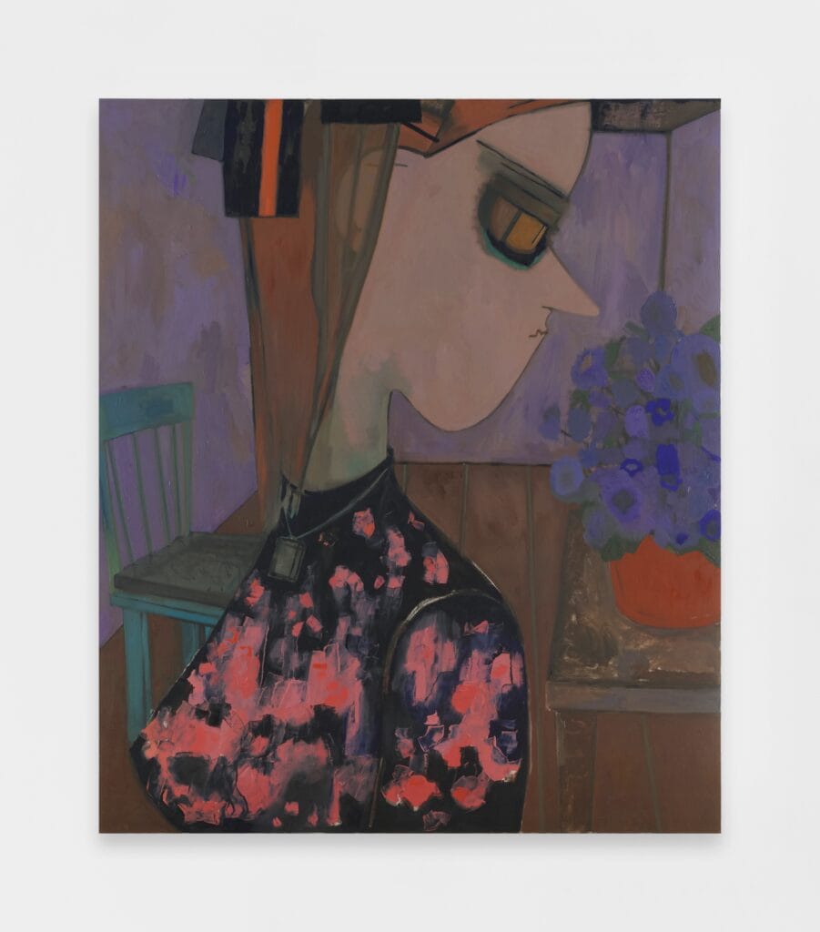 This image illustrates a link to the exhibition titled Ellen Berkenblit<br><i>The Clouds are Luminous</i>