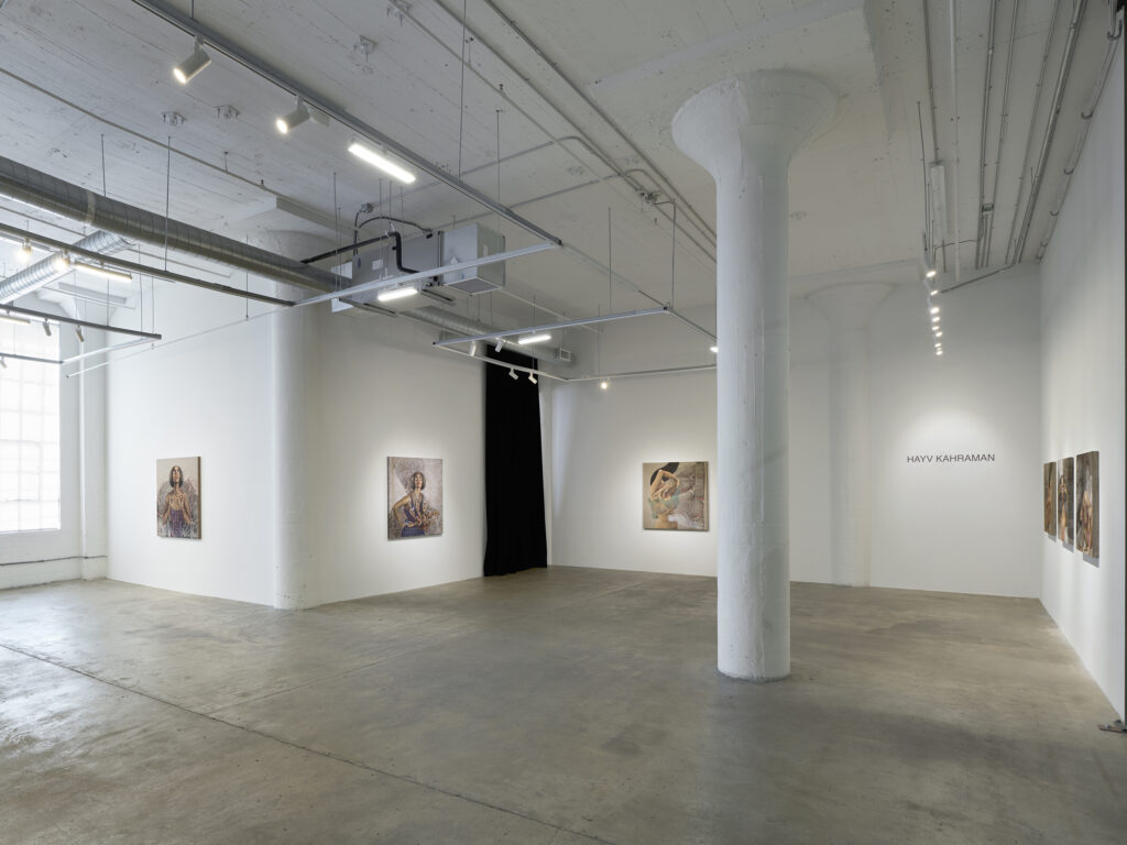 This image illustrates a link to the exhibition titled Hayv Kahraman: Libations