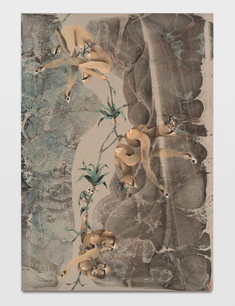 This image illustrates a link to the exhibition titled Hayv Kahraman