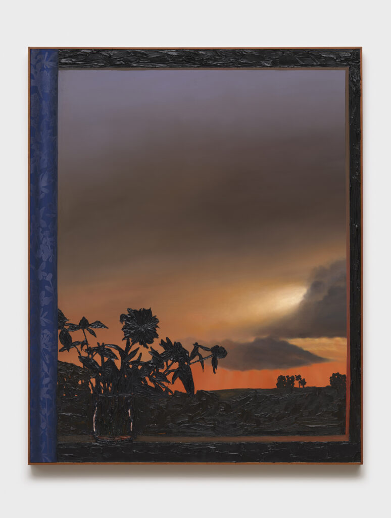 This image depicts an artwork by Alec Egan titled "Light." This artwork was created in 2026 and measures 60" x 48" [HxW] (152.4 x 121.92 cm)60 ⁵⁄₈" x 48 ⁵⁄₈" x 2 ⁵⁄₈" [HxWxD] (153.98 x 123.5 x 6.66 cm) framed. Its medium is Oil on canvas.