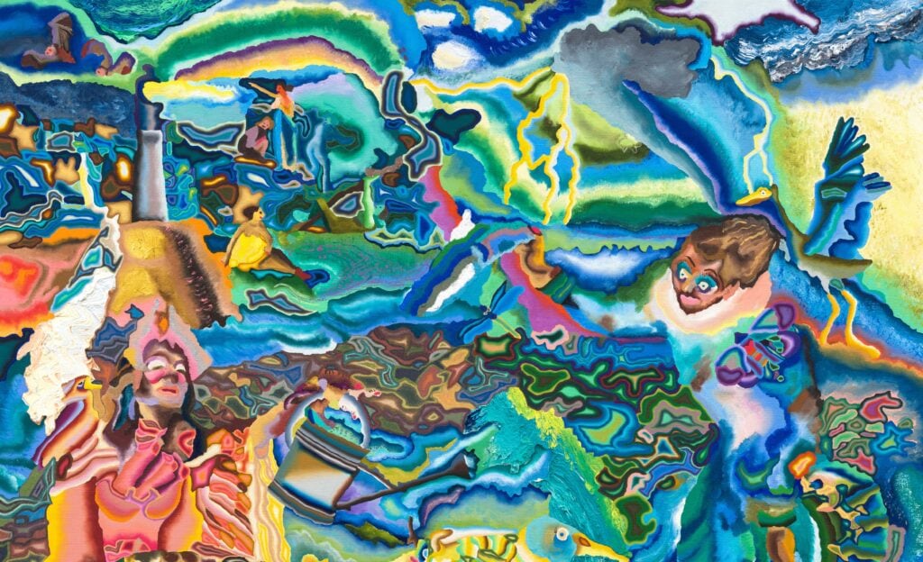 This image illustrates a link to the exhibition titled Vielmetter Invites: <br>La Loma Presents “Almost Famous” in our Lanai Gallery