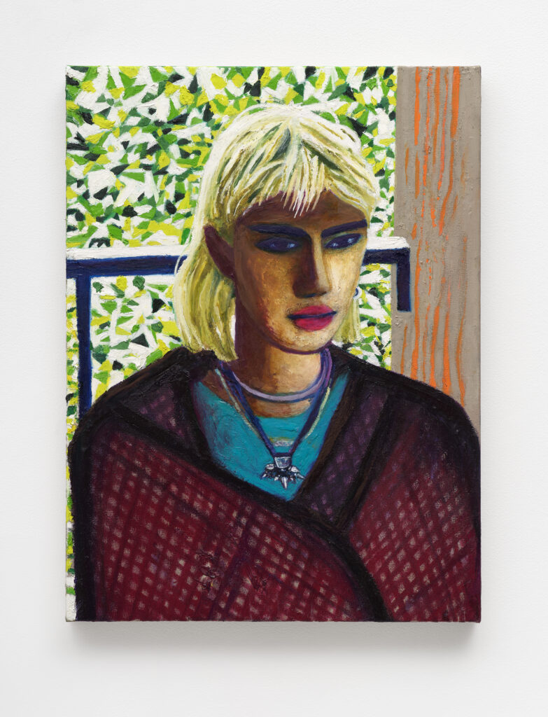 This image depicts an artwork by Raffi Kalenderian titled "Allison." This artwork was created in 2025 and measures 24" x 18" [HxW] (60.96 x 45.72 cm). Its medium is Oil on linen.