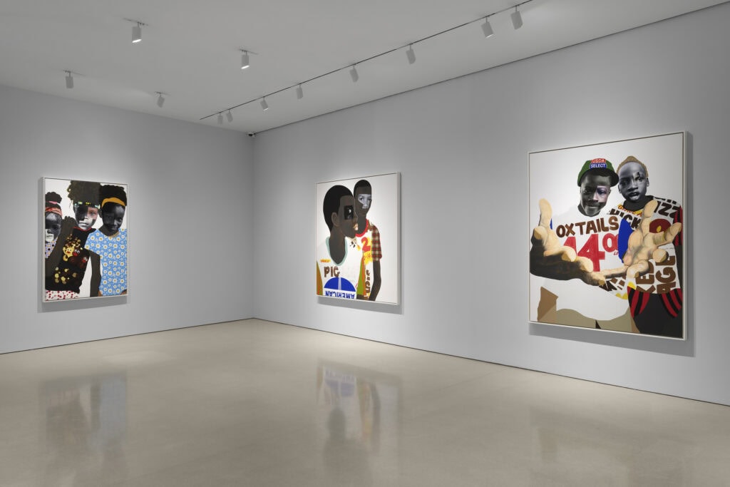 This image illustrates a link to the exhibition titled Deborah Roberts Interviewed in Surface Magazine