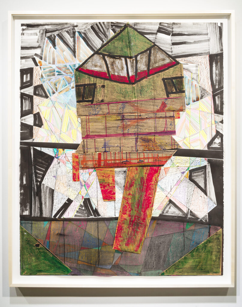 This image illustrates a link to the exhibition titled Steve Roden <br><i>wandering</i>