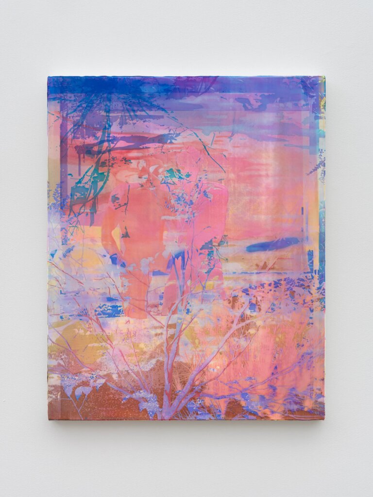 This image depicts an artwork by Zoe Walsh titled "You and you." This artwork was created in 2026 and measures 30" x 24" x 1 ³⁄₄" [HxWxD] (76.2 x 60.96 x 4.45 cm). Its medium is Acrylic on canvas-wrapped panel.