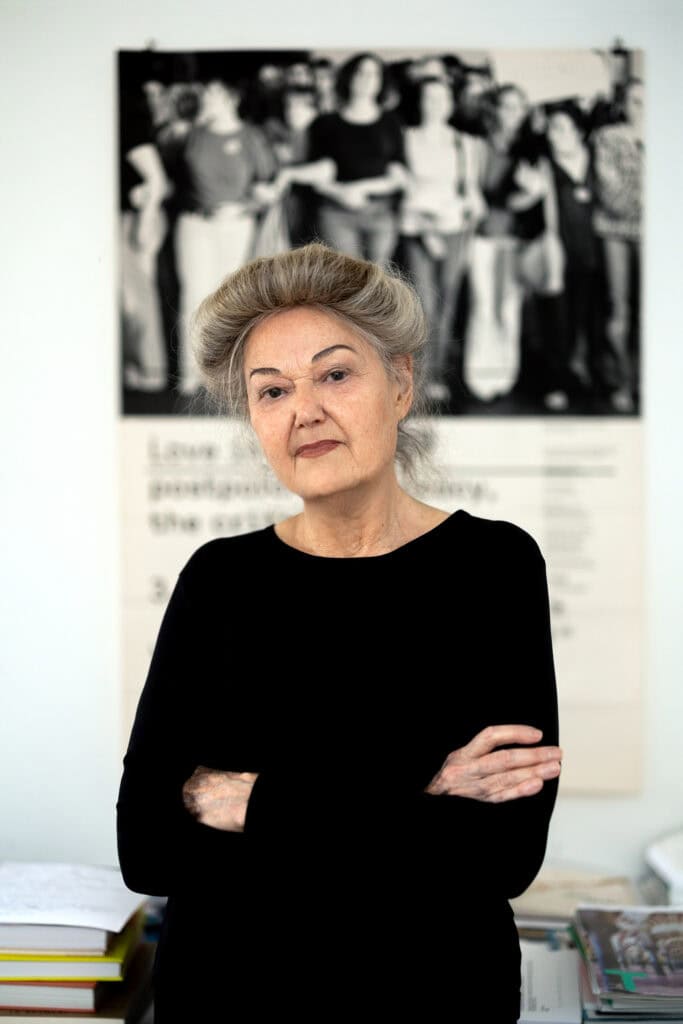 This image illustrates a link to the exhibition titled Mary Kelly Elected to the American Academy of Arts and Sciences 2026