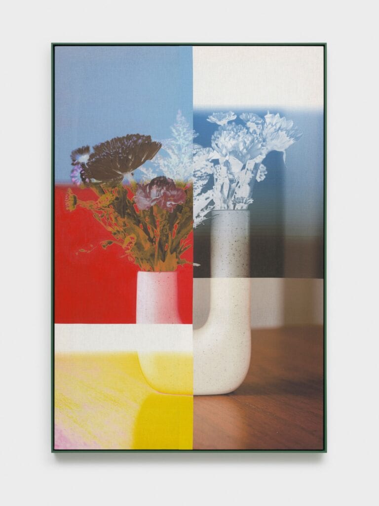 This image illustrates a link to the exhibition titled Spotlight: Evan Trine – Ketchup & Mustard