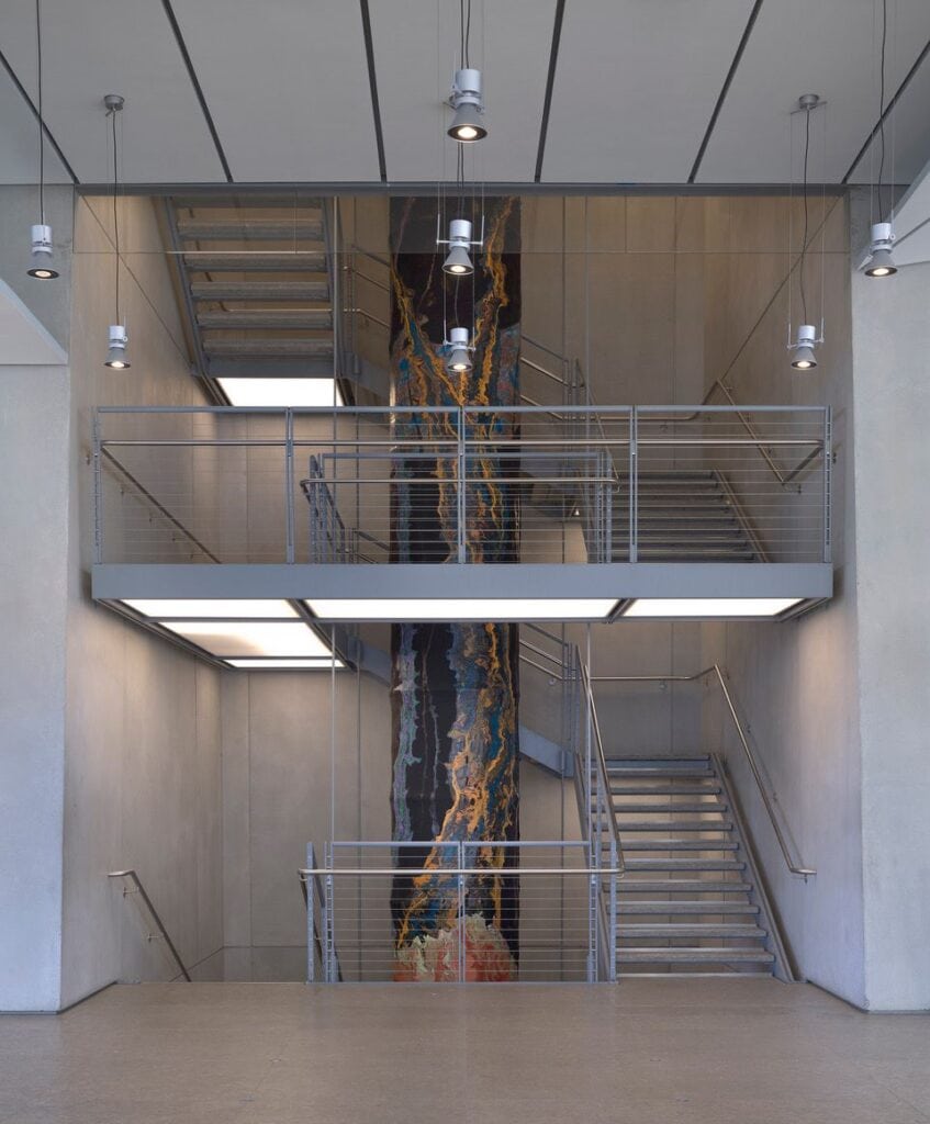 This image illustrates a link to the exhibition titled Rodney McMillian in BOMB Magazine