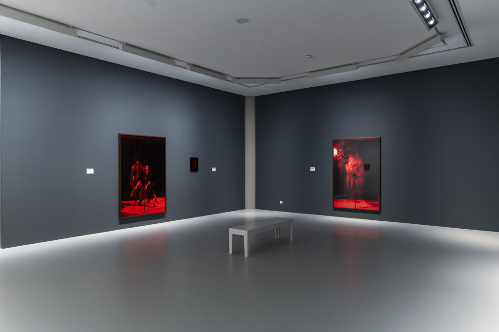 This image illustrates a link to the exhibition titled Paul Mpagi Sepuya<br><i>Focus. Desire.</i>