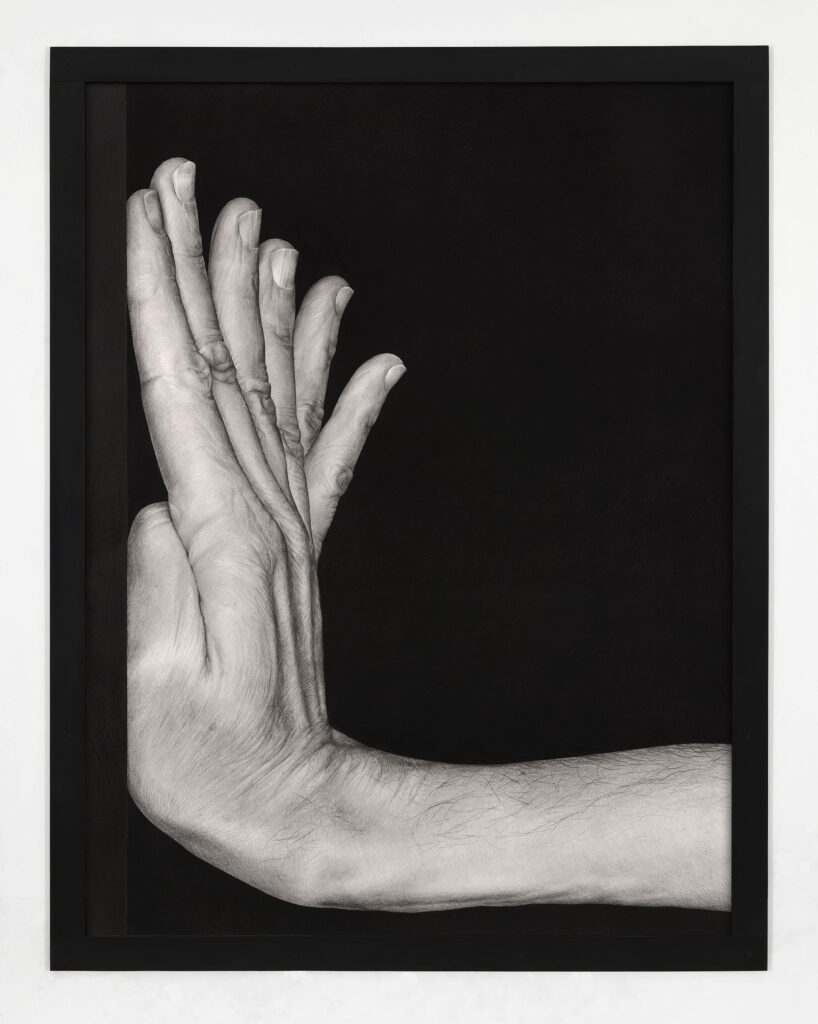 This image illustrates a link to the exhibition titled Karl Haendel in The New York Times