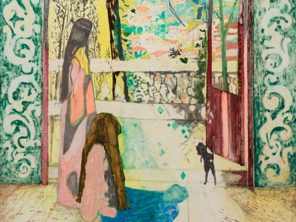 This image illustrates a link to the exhibition titled Opening: Shanna Waddell – Chapter 3: Interiors and Exteriors